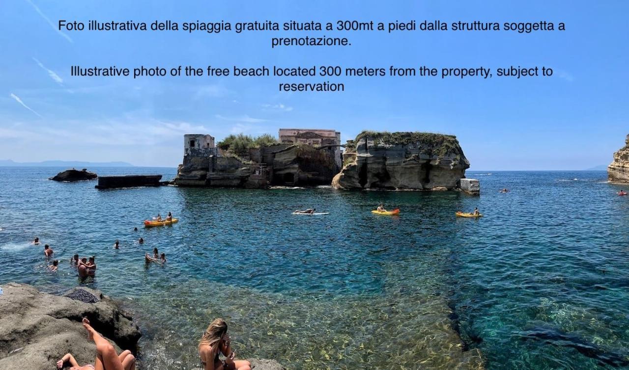 Gaiola Sea House Posillipo Villa Napoli Bagian luar foto