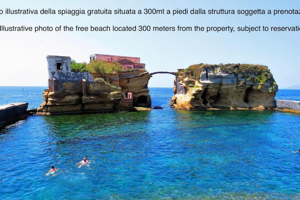 Gaiola Sea House Posillipo Villa Napoli Bagian luar foto